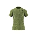 adidas Tennis Tshirt Freelift (Recycling-Polyester) 2022 HEAT.RDY grün Herren